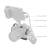 SmallRig 4977 - klatka operatorska do Canon EOS R5 II z mocowaniem HawkLock QR_Przykładowy zestaw_3